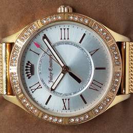 Juicy Couture 2.589.533 Crystal & Gold Tone Quartz Watch