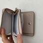 NWT Womens Rose Gold Leather Card Holder Classic Zip-Around Wallet image number 4