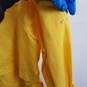 Bright yellow double breasted trench jacket women's 6 image number 4