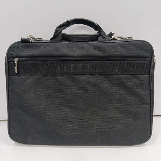 Samsonite Black Laptop Case/Bag/Satchel/Briefcase With Binder W/ Built In Calculator image number 1