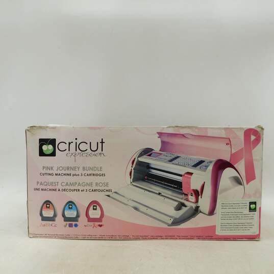 Provo Craft Cricut Expression Pink Journey Bundle Electronic Cutter Machine IOB image number 7