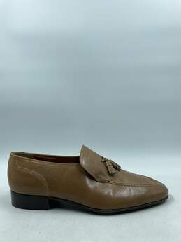 Authentic Christian Dior Vtg Tan Tassel Loafers M 8.5