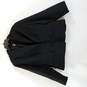 Giorgio Sant' Angelo Women Black Suit Jacket 16W image number 1