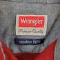 Wrangler Men Red Denim Button Up Shirt XLT NWT image number 3