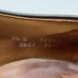 Mens Bradley 2661 Brown Leather Almond Toe Derby Dress Shoes Size 9.5 D image number 8