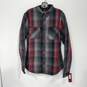 Hawk Men's Red & Black Button-Up Size M W/Tags image number 1