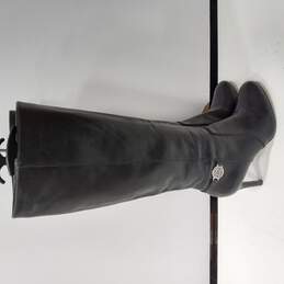 Coach Susette Women's Black Leather Boots Size 7.5B