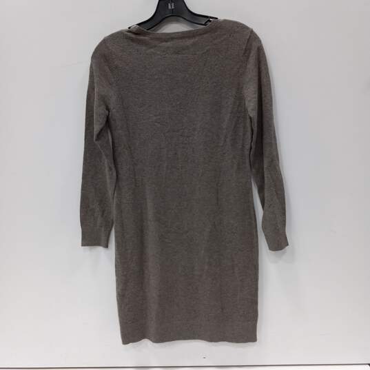 Club Monaco Gray Trycia Sweater Dress/Robe Size XS NWT image number 2