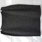 Black Gold Tweed Pencil Skirt Womens Size 12 image number 1