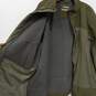 Men's Long Sleeve Mock Neck Pockets Casual Full-Zip Jacket XL image number 3