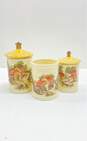 Sears Roebuck and Co. 3 Pc. Set Vintage Ceramics 2 Canisters 1 Utensils Holder image number 1