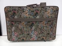 Jordache Floral Tapestry Wheeled Luggage