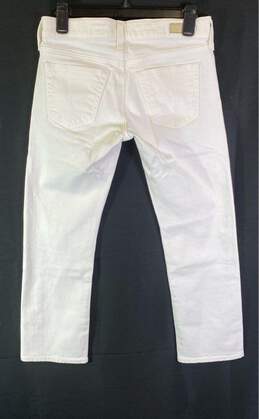AG Adriano Goldschmied Womens White Light Wash Low Rise Denim Skinny Jeans Sz 26 alternative image