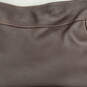 Womens Zoe Brown Leather Adjustable Strap Inner Pockets Zipper Hobo Bag image number 6