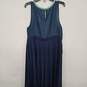 Liz Claiborne Navy Blue Mint Leaf Dress image number 2