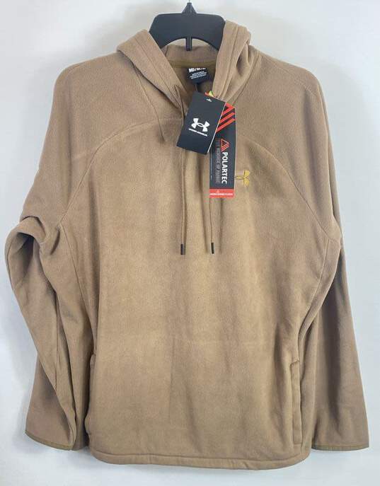 Under Armour Men Brown Pullover Sweatshirt - M NWT image number 1