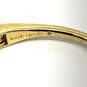 Designer Kate Spade Gold-Tone Hinged Knot Adjustable Cuff Bracelet image number 4