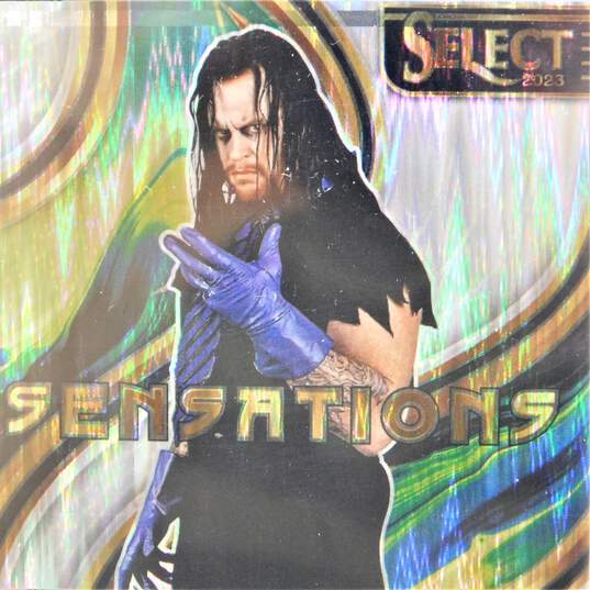 2023 Undertaker Panini Select WWE Sensations Flash Prizm image number 2
