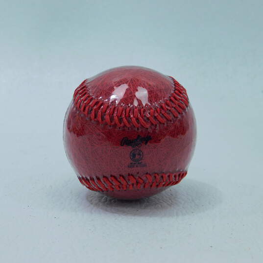 St. Louis Cardinals SE Rawlings Red String Baseball image number 3