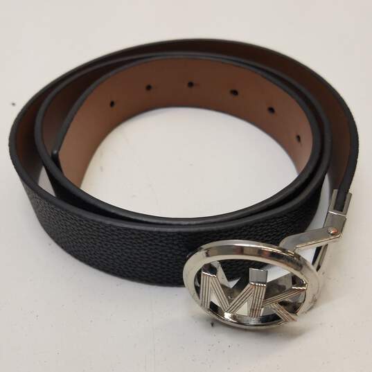 Michael Kors Black Leather Belt image number 1
