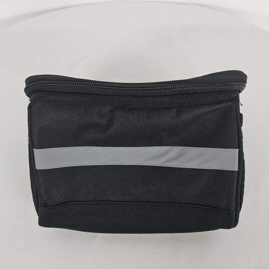 Black  Insulated Front Bicycle Bag image number 1