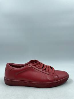 Authentic Saint Laurent Paris SL/01 Red Sneakers W 9