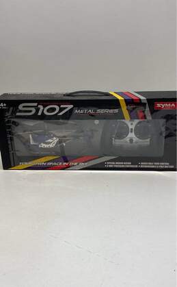 Syma Gyroscopes System S107 Blue 3 Channels Infrared Rd Mini Helicopter
