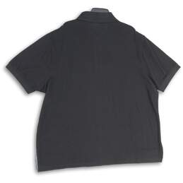 NWT Tommy Hilfiger Mens Black Spread Collar Short Sleeve Polo Shirt Size 4XL alternative image