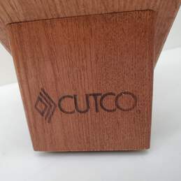 Cutco Dark Brown Wooden Knife Storage Block alternative image