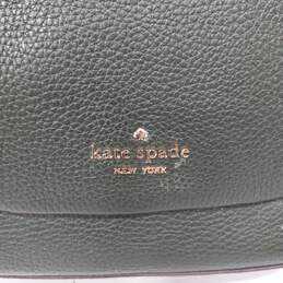 Kate Spade Hunter Green Leather Shoulder Bag alternative image