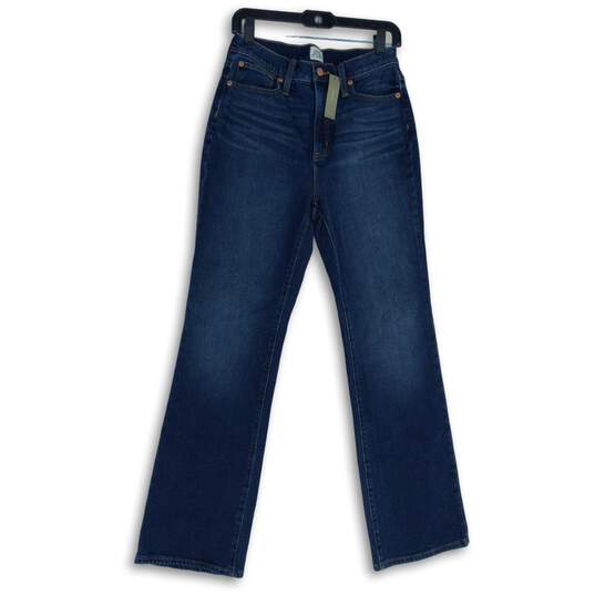NWT J. Crew Mens Blue Denim Medium Wash 5-Pocket Design Straight Leg Jeans Sz 27 image number 1
