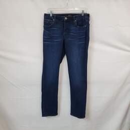 Kut From The Kloth Blue Cotton Blend Boyfriend Jeans WM Size 8 NWT
