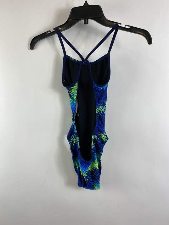 Durafast One Women Abstract Swimsuit 26 NWT image number 2
