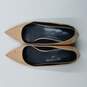 Saint Laurent Paris Leather Flats Women's Sz 7 Blush Patent image number 6