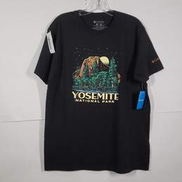 NWT Mens Cotton Yosemite National Park Crew Neck Pullover T-Shirt Size Large