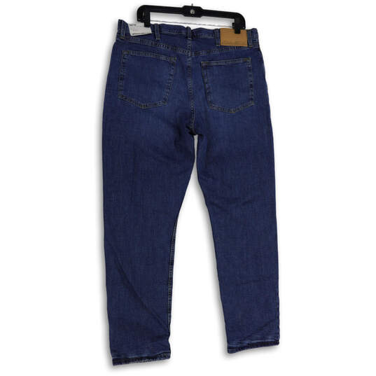 NWT Mens Blue Denim Medium Wash Classic Fit Straight Leg Jeans Size 36X32 image number 2