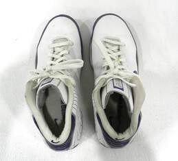 Nike Air Elite White Purple Women's Shoe Size 13 alternative image