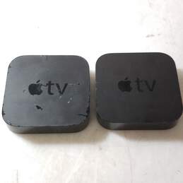 Lot of Two Apple TV (3rd Generation, Early 2012) Model A1427