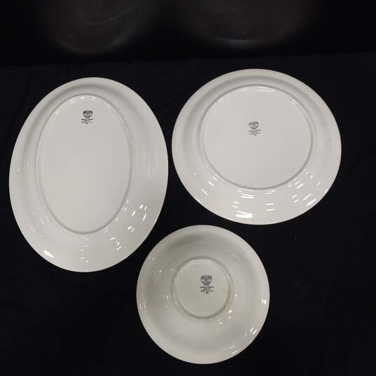 3 piece Edwin M. Knowles China set image number 3