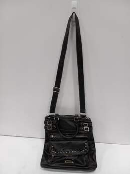 Nine West Black w/ Studded Accents Crossbody Handbag