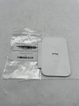 Lot Of 2 Apple iPhone 1st Generation White Air Tags Tracker Not Tested