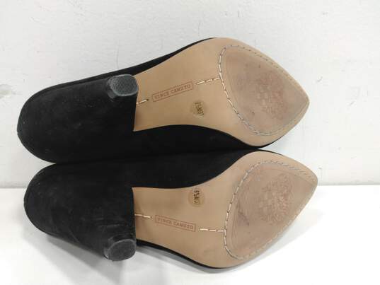 Vince Camuto Women's Black Suede Heels, Size 6.5 image number 5