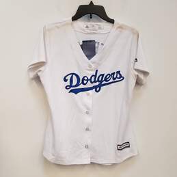 Majestic Women's L.A. Dodgers Kershaw #22 White Jersey Sz. L