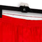 Womens Pink Elastic Waist Pockets Pull-On Athletic Shorts Size Medium image number 3