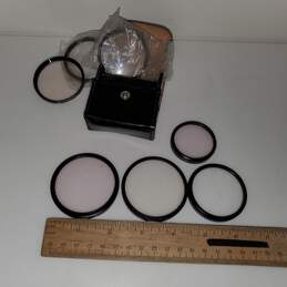 Untested P/R Lot of Camera Filters 55mm 49mm 48mm Quantaray + More