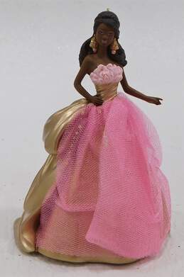 Hallmark Special Ornament Celebration Barbie African American Brunette 2009 alternative image