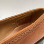Mens Bridgeton Brown Leather Almond Toe Slip-On Tassel Dress Shoes Sz 9.5 D image number 7