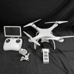 White UPair Drone w/Controllers & Other Accessories