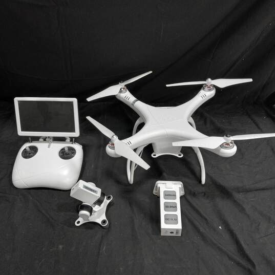 White UPair Drone w/Controllers & Other Accessories image number 1