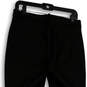 Womens Black Regular Fit Slash Pocket Stretch Flat Front Dress Pants Size 8 image number 3